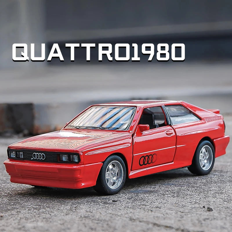 1:36 BMW M3 E30 1987 Porsche 911 Turbo Audi Quattro Metal Toy Alloy Car Diecasts & Toy Vehicles Car Model Model Car For Children