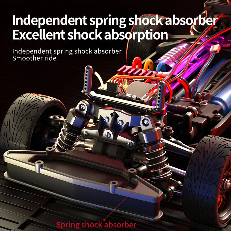 2.4G RC CAR With LED Light SG216 MAX/PRO 1:16 High Speed RC Off-Road Car 70KM/H 4WD Brushless Motor Remote Control Toys Kid Gift