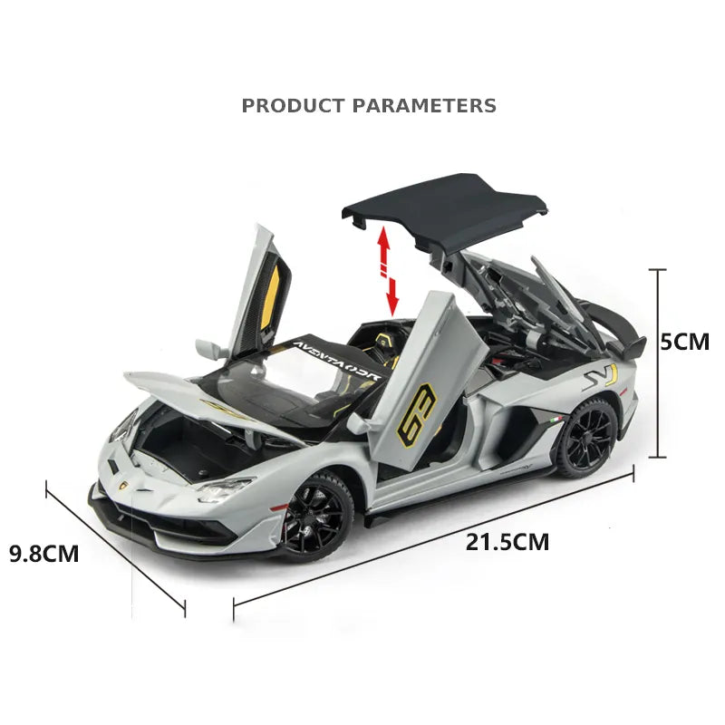 1:24 Lamborghinis Aventador SVJ63