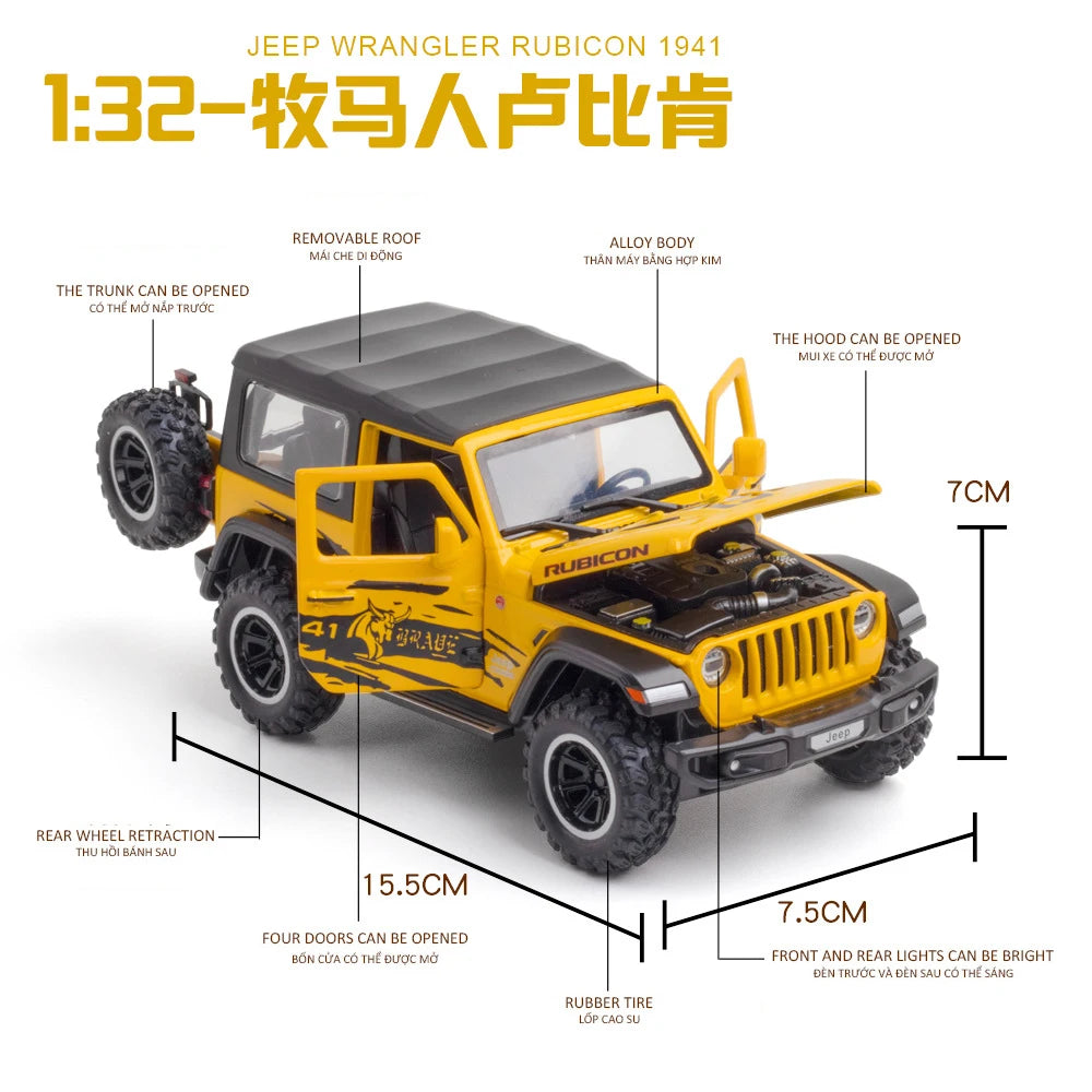 1:32 Jeeps Wrangler