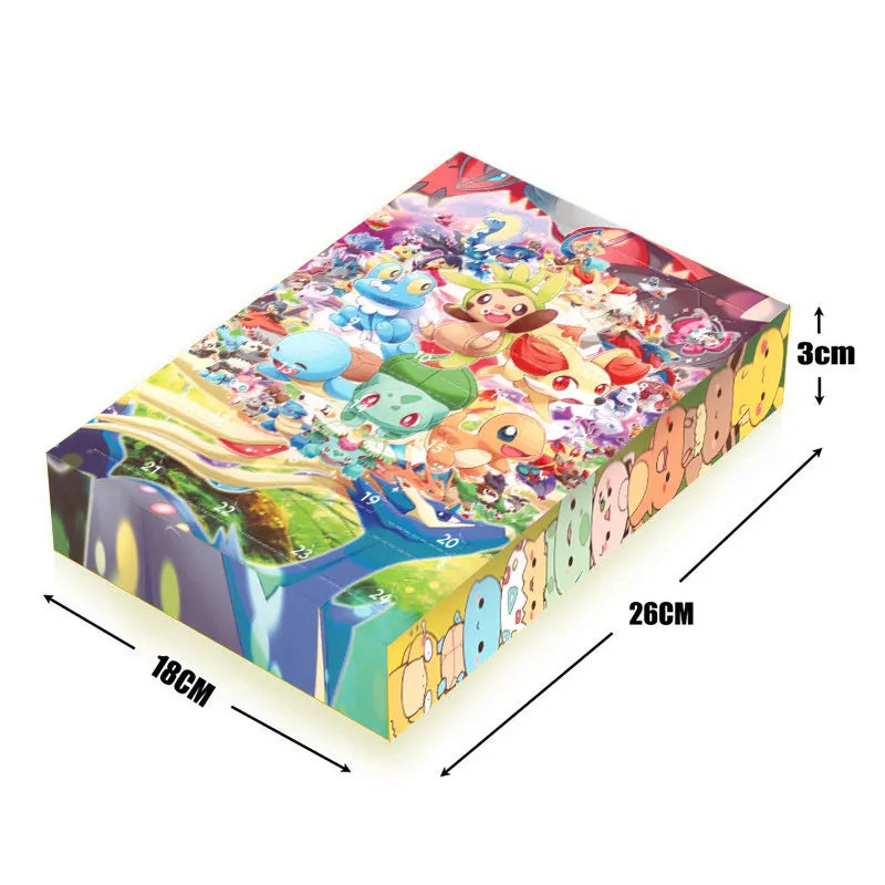 24Pcs/Box Pokemon Christmas Advent Calendar