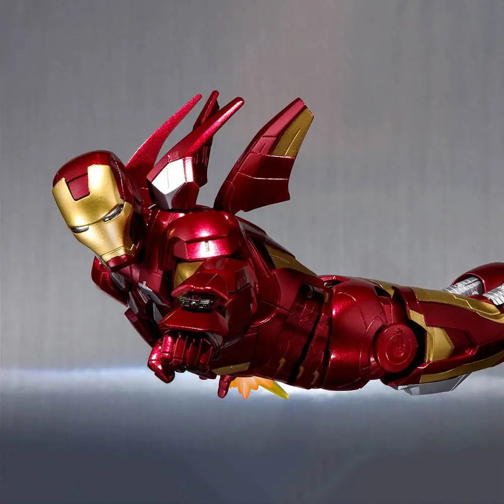 In Stock Iron Man MK7 Action Figure Model Collectible Toys Gift for Children
