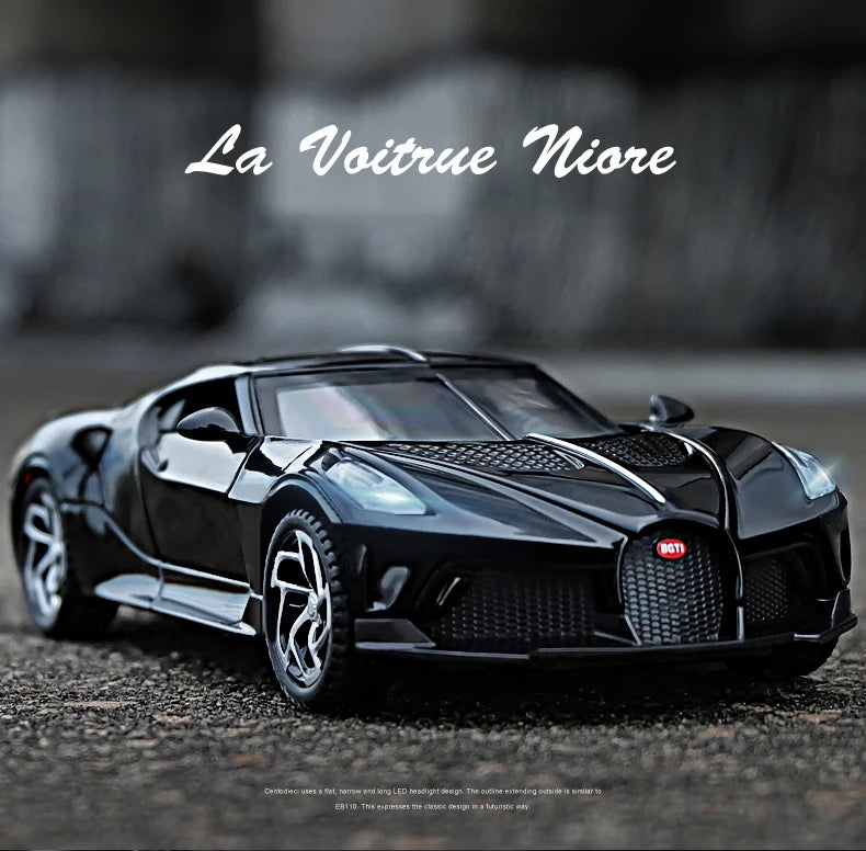 1:32 Bugatti La Voiture Noire Car model Metal Diecasts & Toy Vehicles alloy car Toy Global Limited Edition  children Boy toys