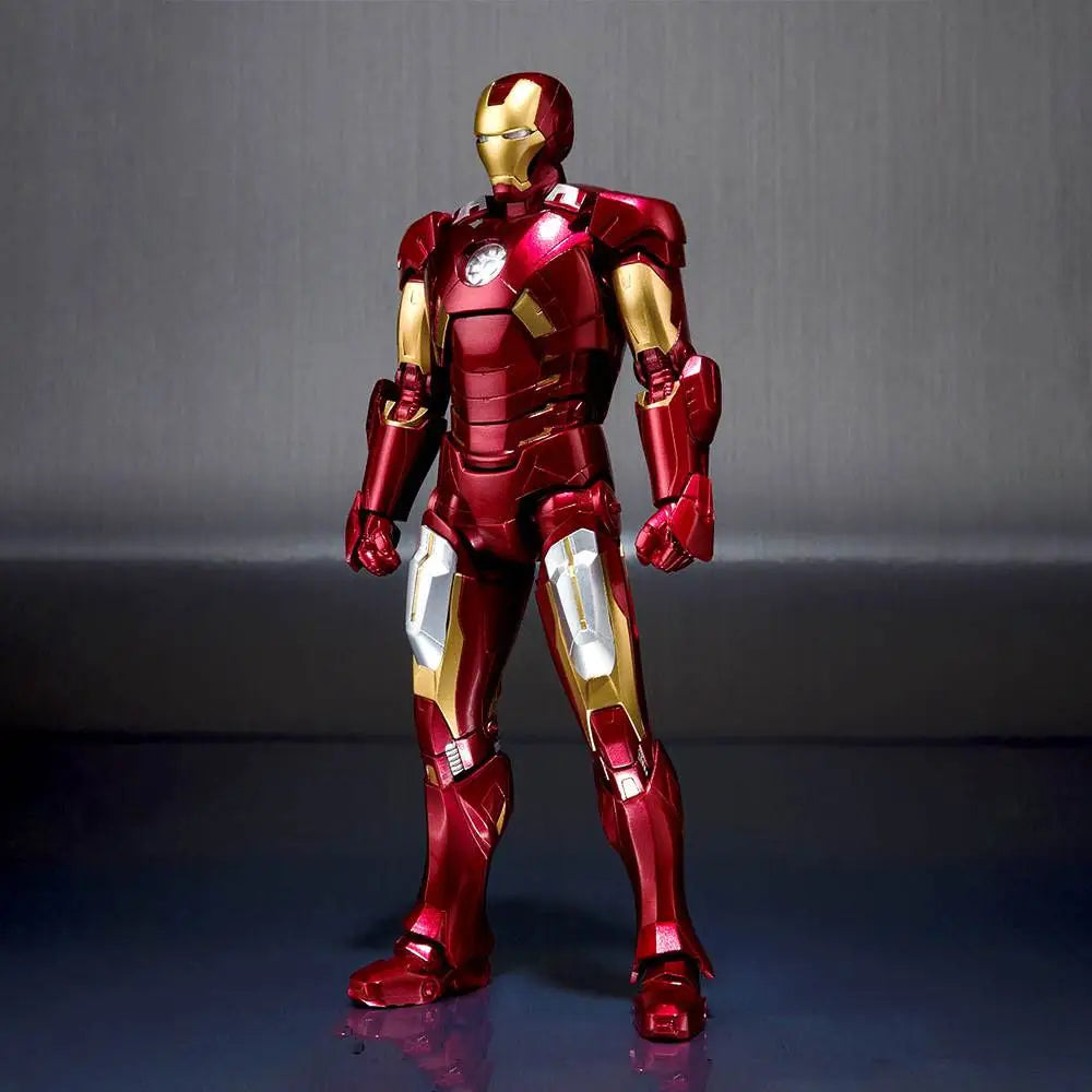 In Stock Iron Man MK7 Action Figure Model Collectible Toys Gift for Children