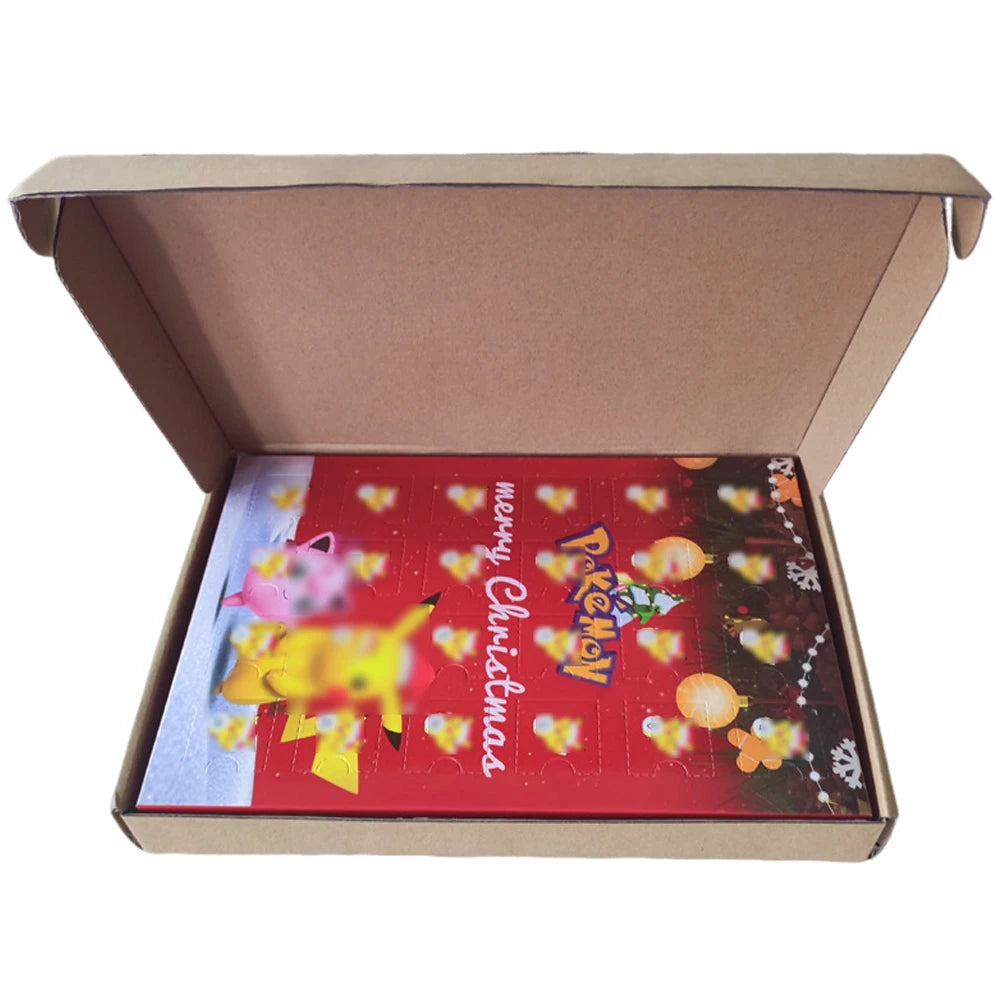 24Pcs/Box Pokemon Christmas Advent Calendar