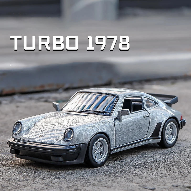 1:36 BMW M3 E30 1987 Porsche 911 Turbo Audi Quattro Metal Toy Alloy Car Diecasts & Toy Vehicles Car Model Model Car For Children