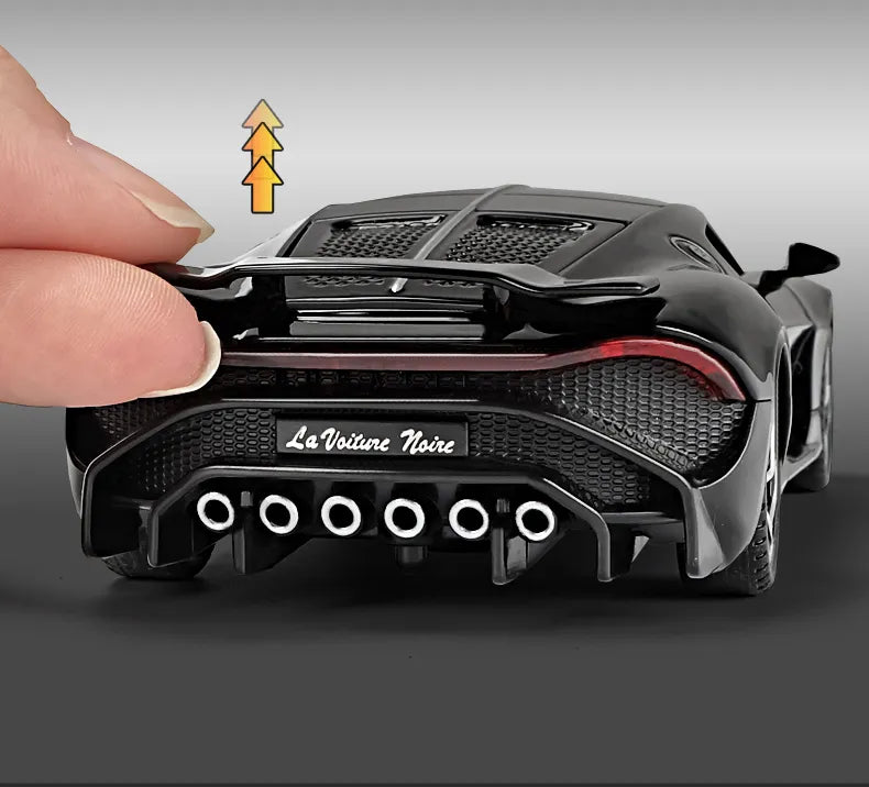 1:32 Bugatti La Voiture Noire Car model Metal Diecasts & Toy Vehicles alloy car Toy Global Limited Edition  children Boy toys